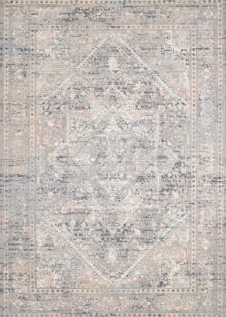 Lucia LUC-01 Grey/Sunset Area Rug