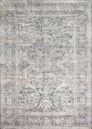 Lucia LUC-03 Steel/Ivory Area Rug