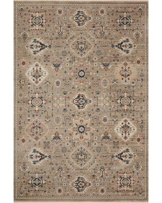 Leigh LEI-02 Dove/Multi Area Rug