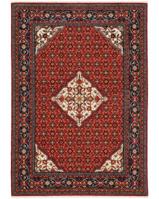 Lilihan 1c Red/Blue Area Rug