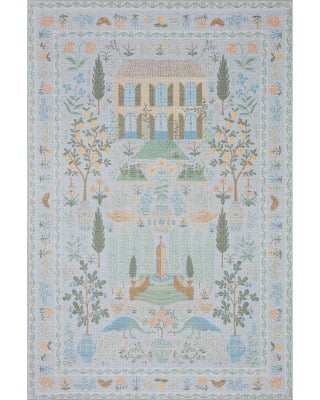 Menagerie MEN-03 Lt. Blue Area Rug