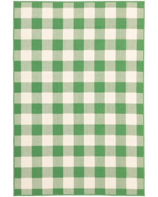 Meridian 2598g Green/Ivory Area Rug