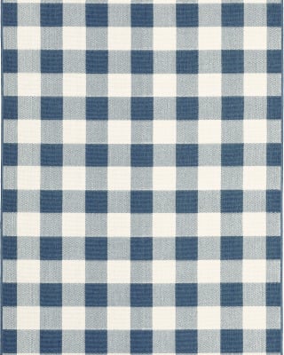 Meridian 2598v Blue/Ivory Area Rug