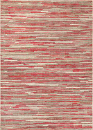 Monaco Alassio Sand/Maroon Rug
