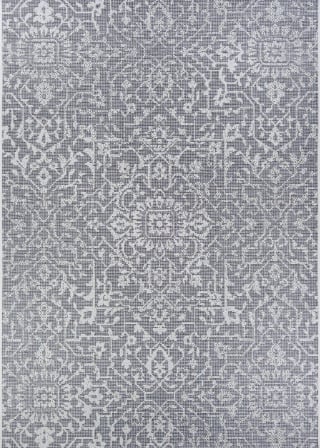 Monte Carlo Palmette Grey/Ivory Area Rug
