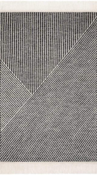 Newton NET-01 Charcoal/Ivory Area Rug