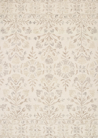 Norabel NOR-02 Ivory/Neutral Area Rug