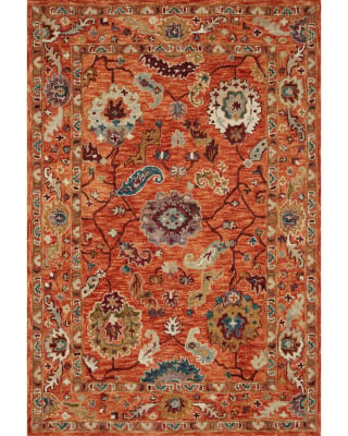 Padma PMA-01 Orange/Multi Area Rug