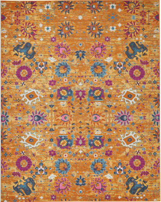 Passion PSN01 Sunburst Area Rug