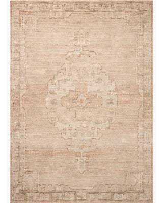 Loloi Palma PLM-01 Ivory/Sand Area Rug | Carpet Exchange