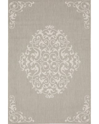Portofino 6649w Grey/Ivory Area Rug