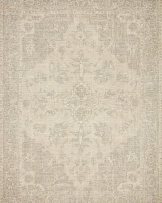 Priya PRY-04 Ivory/Grey Area Rug