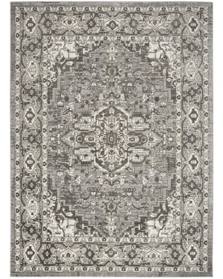 Quarry QUA05 Grey Area Rug