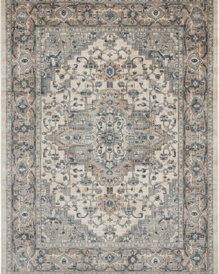 Quarry QUA05 Ivory/Grey Area Rug