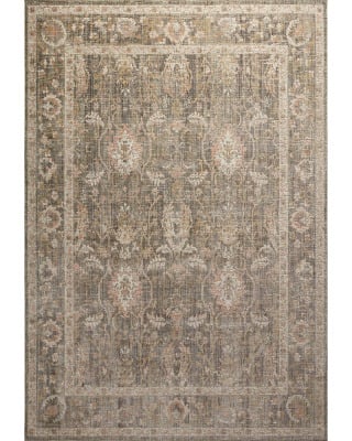 Rosemarie ROE-01 Sage/Blush Area Rug