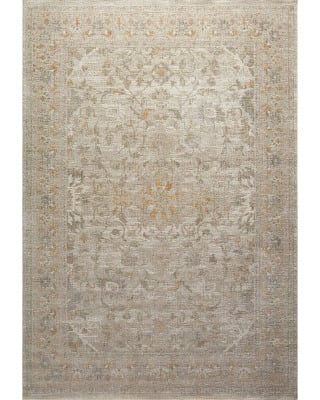 Rosemarie ROE-02 Ivory/Natural Area Rug