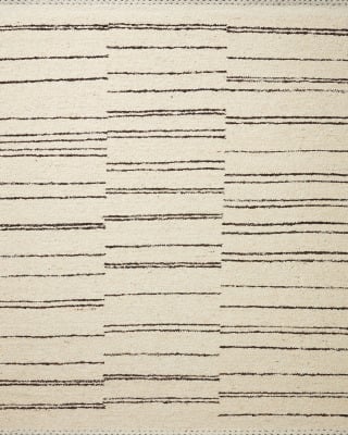 Roman ROM-04 Natural/Charcoal Area Rug