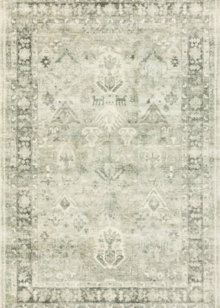 Rosette ROS-04 Steel/Graphite Area Rug