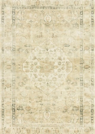 Rosette ROS-05 Sand/Ivory Area Rug