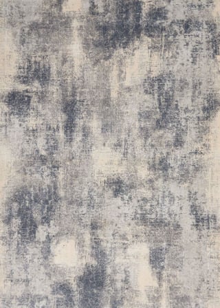 Rustic Textures RUS02 Blue/Ivory Area Rug