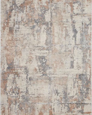 Rustic Textures RUS06 Beige/Grey Area Rug