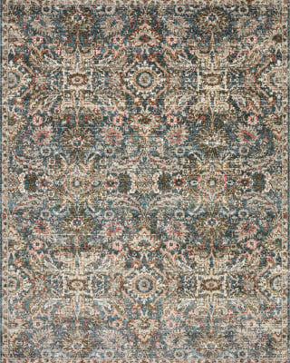 Saban SAB-04 Blue/Sand Area Rug