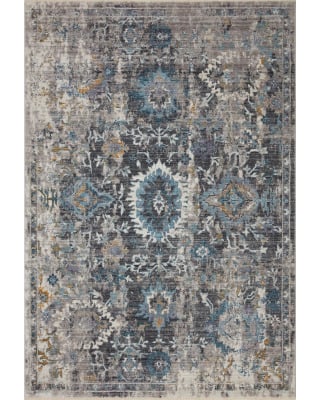 Samra SAM-02 Grey/Multi Area Rug
