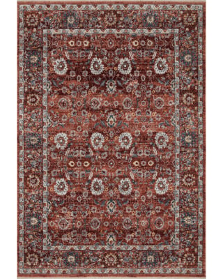 Samra SAM-07 Brick/Multi Area Rug
