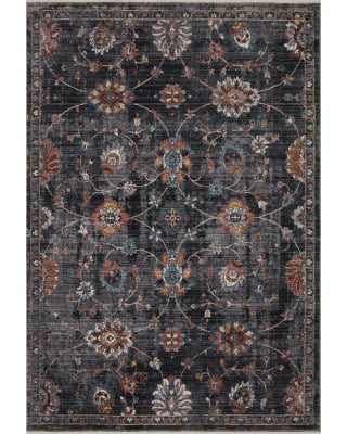 Samra SAM-08 Charcoal/Multi Area Rug