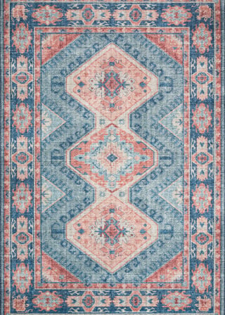 Skye SKY-03 Turquoise/Terracotta Rug