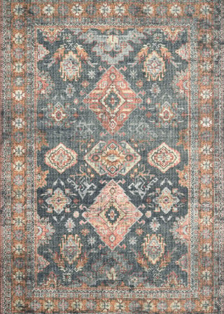 Skye SKY-10 Sea/Rust Area Rug