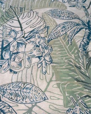 Sparta Ivory/Green Foliage Area Rug