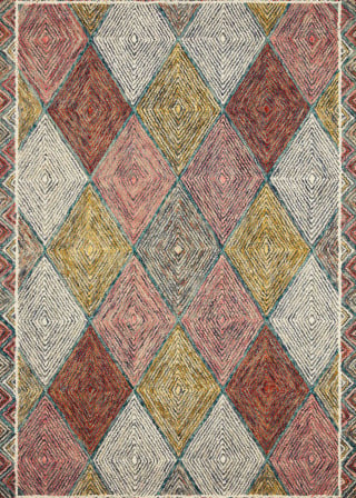 Spectrum SPE-02 Turquoise/Fiesta Area Rug