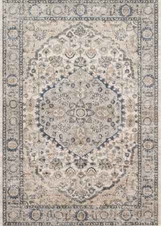 Teagan TEA-01 Natural/Lt. Grey Area Rug