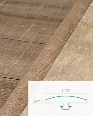 COREtec Transition Molding Trim Piece