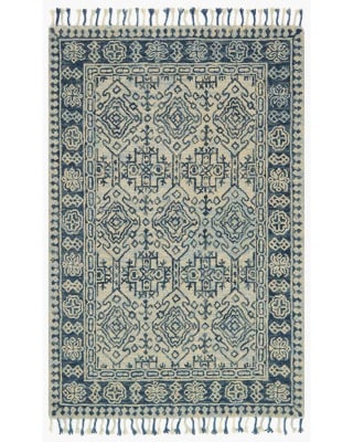 Loloi Zharah ZR-10 Rust/Blue Area Rug | Carpet Exchange