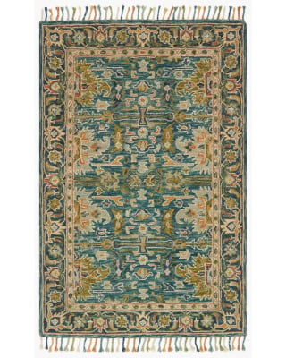 Zharah ZR-12 Blue/Navy Area Rug
