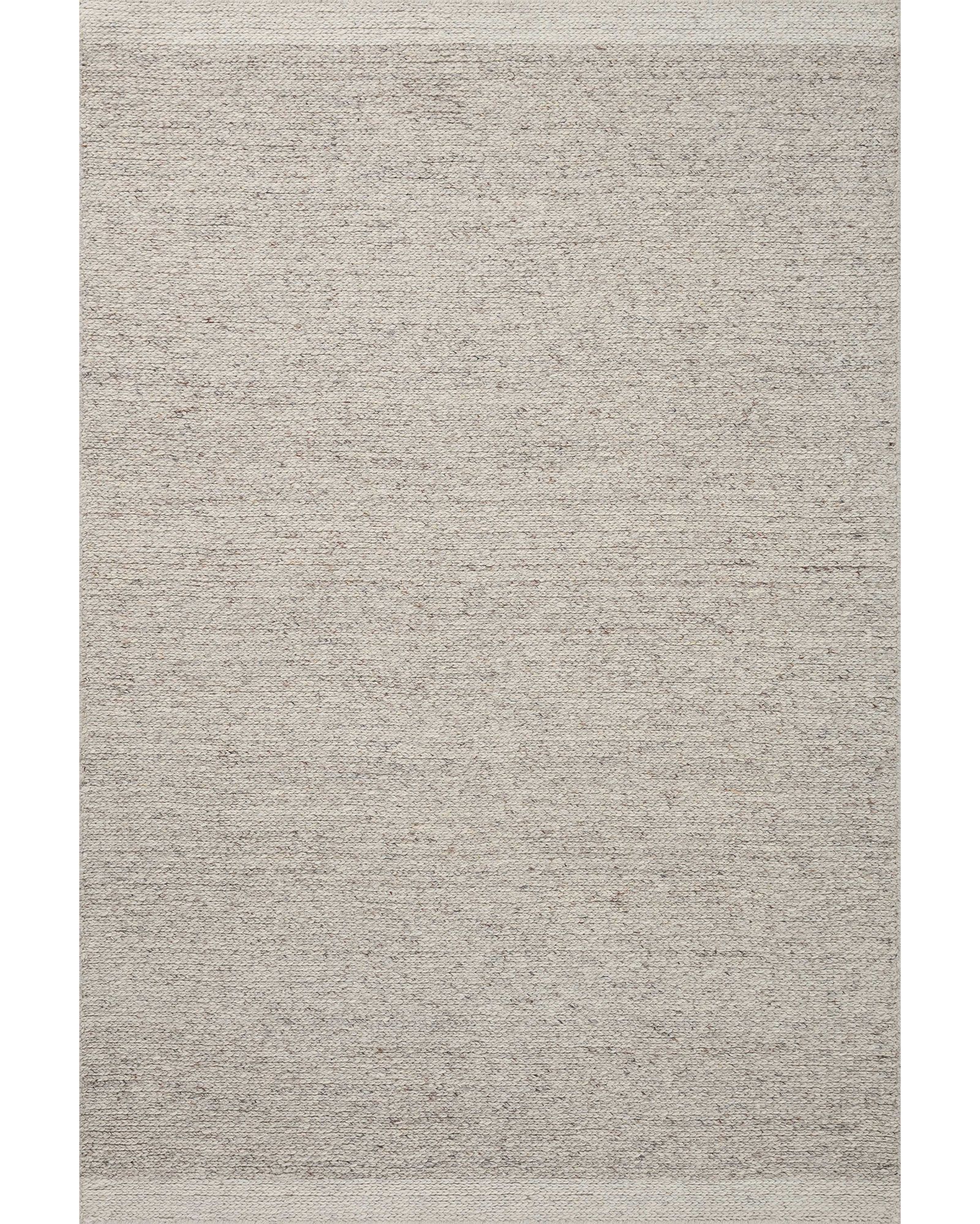 Loloi Ashby ASH-03 Silver/Ivory Area Rug | Carpet Exchange