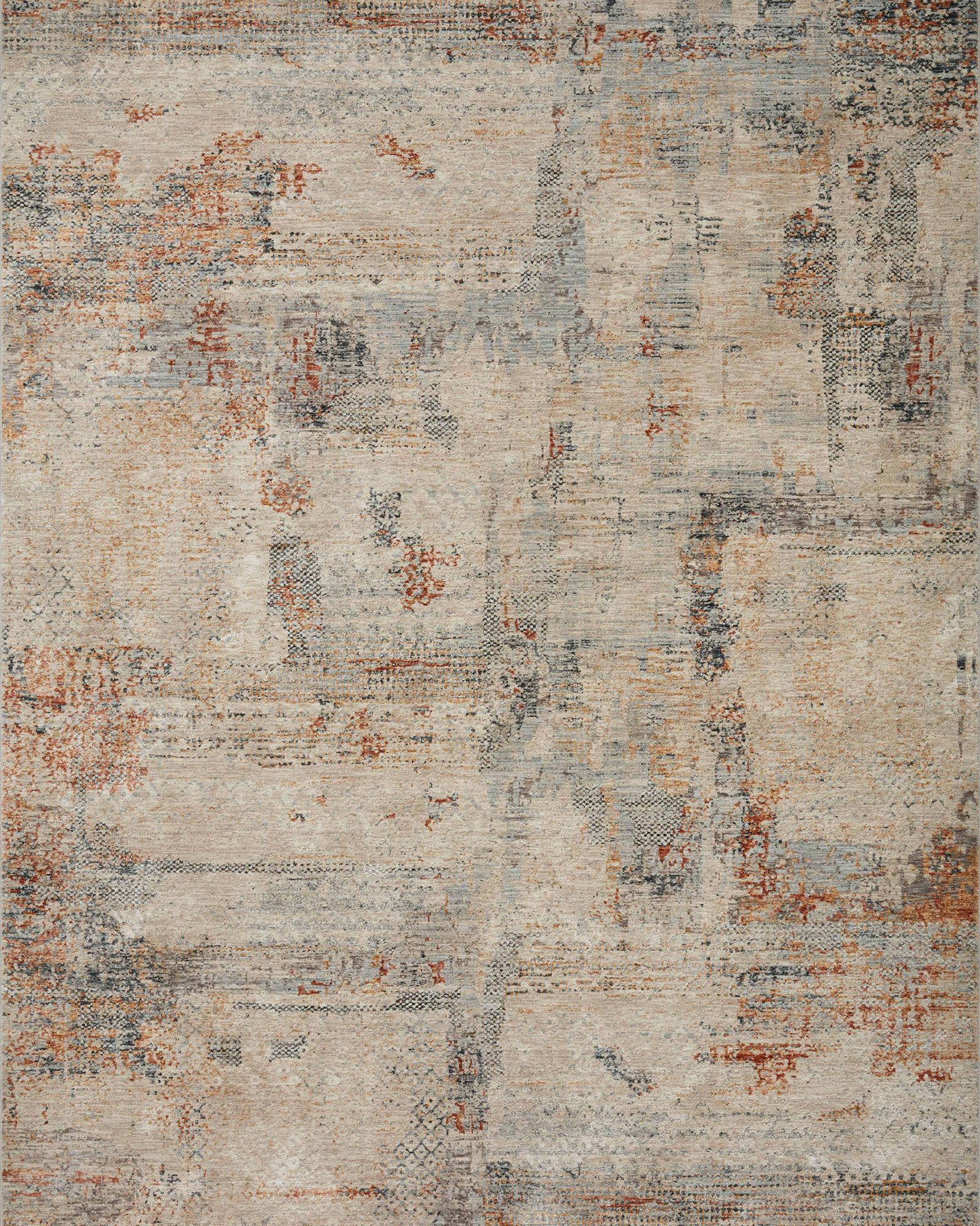 Loloi Axel AXE-06 Sand/Multi Area Rug | Carpet Exchange