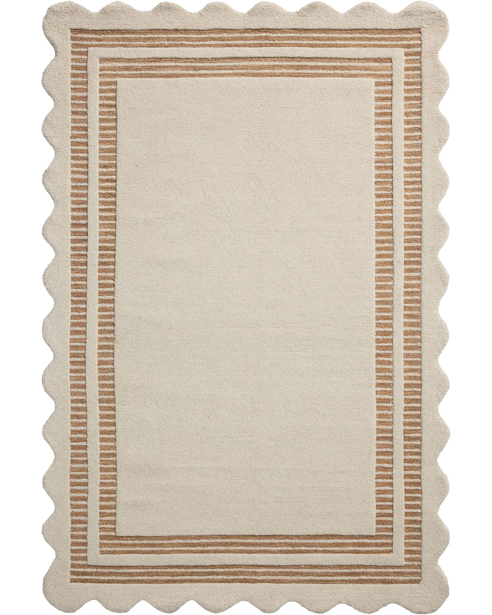 Loloi Scottie SCO-01 Ivory/Rust Area Rug | Carpet Exchange