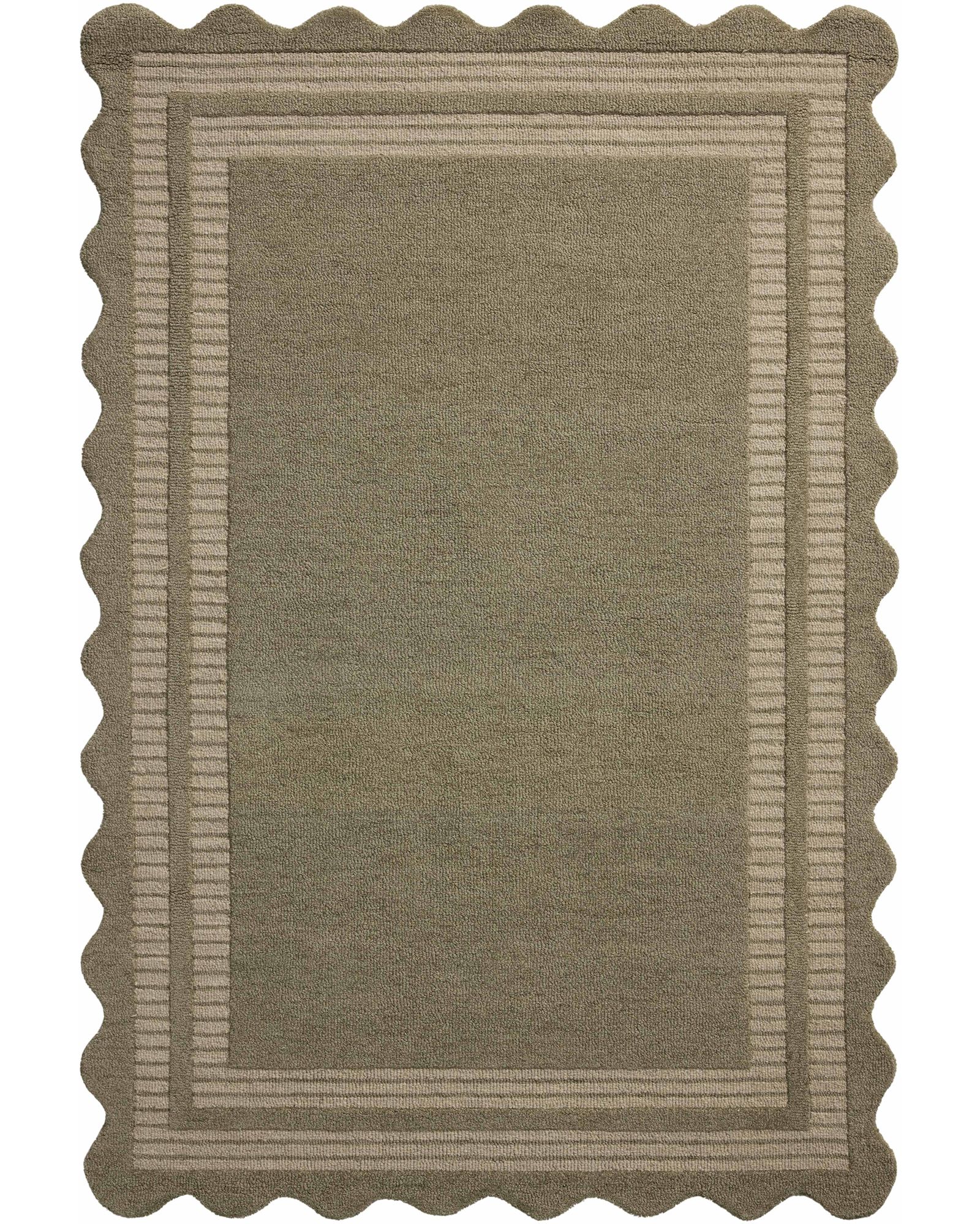 Loloi Scottie SCO-01 Olive/Pebble Area Rug | Carpet Exchange