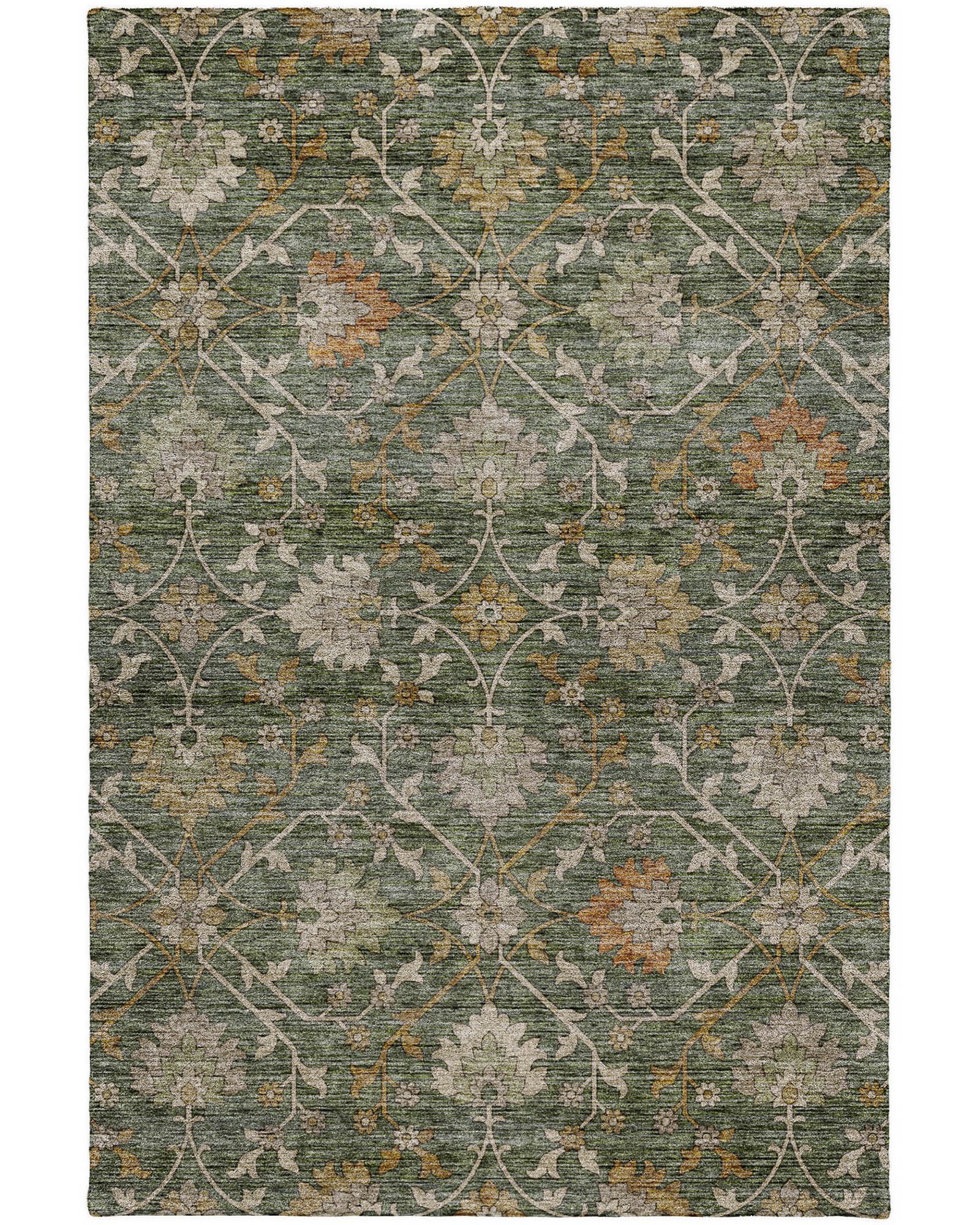 Silk Road SR1 Basil 10'x14' Area Rug | Carpet Exchange