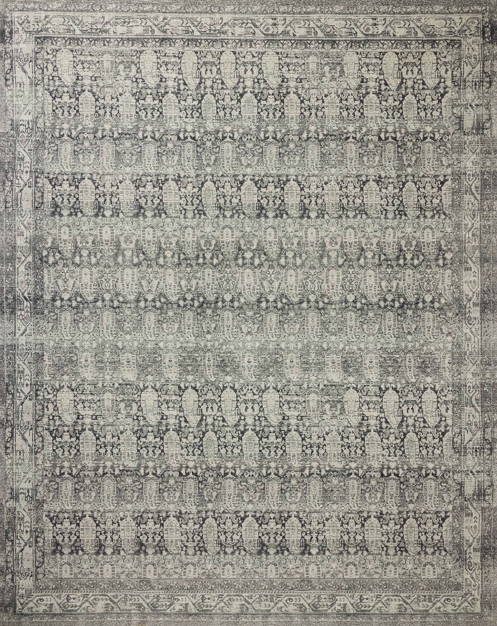 Loloi Wimberly WYM-04 Granite/Cream 2x3 Area Rug
