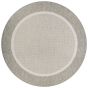 Recife Stria Texture Champagne/Taupe 7'6"x7'6" Round Area Rug