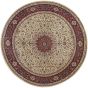 Ariana 95J Ivory/Red Area Rug