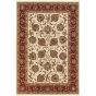 Ariana 117j Ivory/Red Area Rug