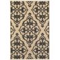 Cayman 1b Sand/Charcoal Area Rug