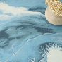 Color Splash CSP05 Ivory Blue Area Rug