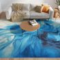 Color Splash CSP09 Blue Ivory Area Rug