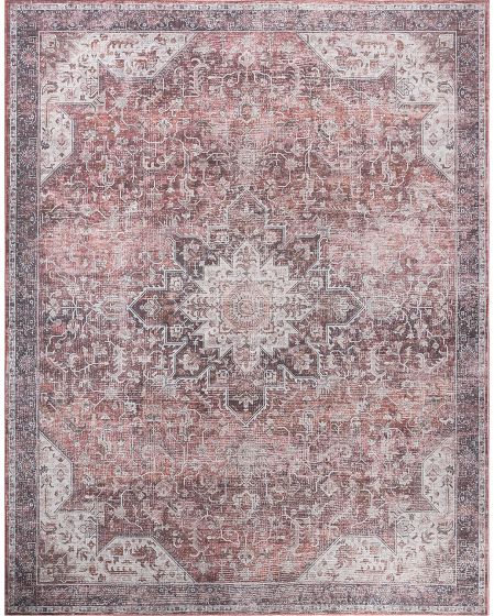 Nourison Washables NWB15 Red Area Rug